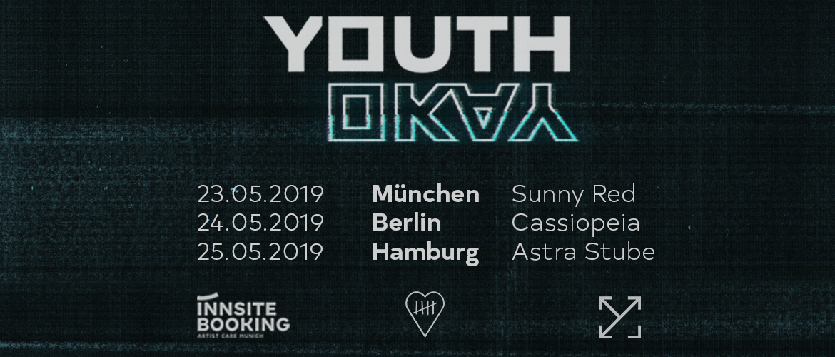 Tickets YOUTH OKAY, Get Up Tour in München